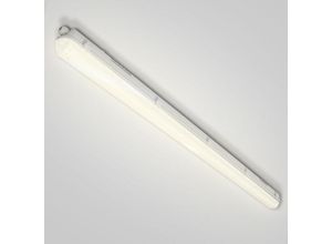 9114680720040 - Tolletour - led Feuchtraumleuchte Wannenleuchte Tageslicht Werkstatt Leuchten Badlampe IP65 120cm Neutralweiß 1X - Weiß