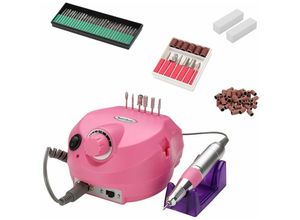 9114680729296 - (Deactive) Nagelfräser Schleifgerät set Nailart Nagelschleifer Maniküre & Pediküre Set Nagelfräser Rosa