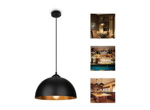 9114681020279 - Vingo - 2x led Pendelleuchte Licht Hängelampe Hängeleuchte Leuchte Pendellampe Design - schwarz