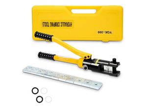 9114681088804 - Swanew - Pince a sertir delectricien hydraulique Cuivre Acier Inoxydable Cosses tubulaires Pince à sertir 16-300mm²