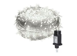 9114681095581 - 20M 200 Lichterkette led Lichterkette Kaltweiß 8 Lichtmodi Party Garten Innen Außen Deko Weihnachtsbeleuchtung - Swanew