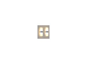 9114681108434 - Vingo - swanew 2X Applique Murale Intérieur led Moderne Acrylique en Aluminium Up Down Eclairage Décoration Carré Lumière Blanc chaud 6W