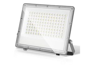 9114681114336 - 100W led Fluter led Flutlicht Strahler Außenstrahler IP65 Wasserdicht Arbeitsbeleuchtung Kaltweiß - Swanew