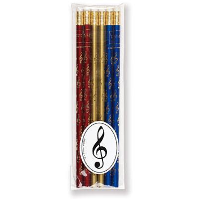 9120030453773 - Bleistift Violinschlüssel (6 Stück)
