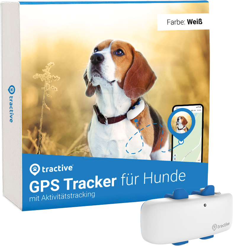 9120056451005 - NJAWH - GPS-Tracker für Hunde DOG 4 weiß