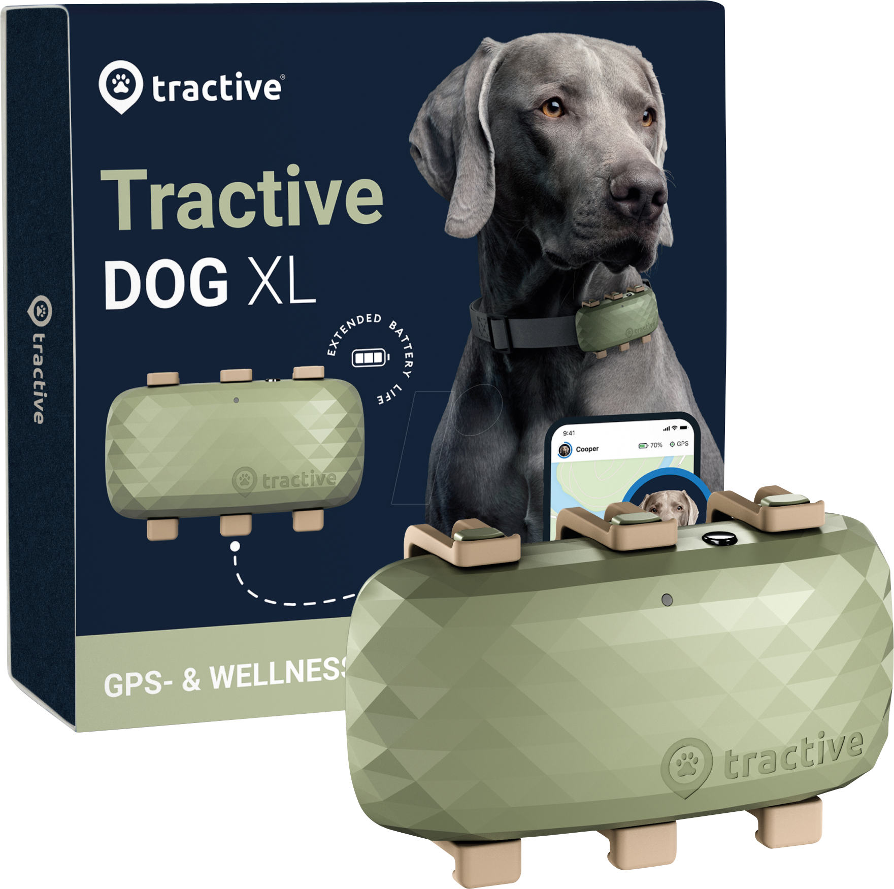 9120056451647 - DOG4XL - GPS-Tracker für Hunde DOG XL