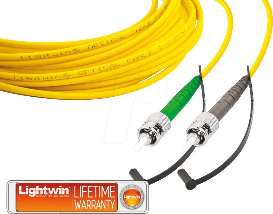 9120058276057 - LSP-09 ST-ST3 - Simplex LWL Patchkabel SM OS2 ST - ST 30 m