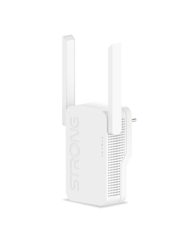 9120072376825 - STRONG WLAN-Repeater Dualband WLAN Repeater bis 1800 Mbit s WiFi 6 Accesspoint Router weiß WLAN-Repeater