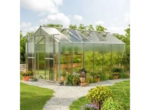 9120079960409 - GFP Hobby 259 x 449 cm Gewächshaus inkl Aktionsset - XXL | 8 mm - (GFPV00091)