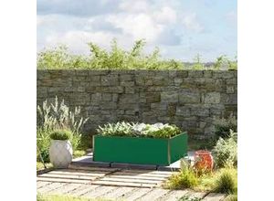 9120079966517 - GFP Halfsize 119 x 99 x 39 cm Hochbeet Grün - (GFPV00500)