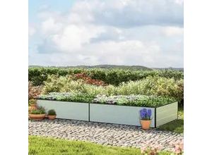 9120079966982 - GFP Halfsize 297 x 119 x 39 cm Hochbeet Aluminium eloxiert - (GFPV00547)