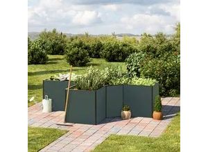 9120079967545 - GFP Hobby 290 x 290 x 77 cm Hochbeet Anthrazit - (GFPV00573)