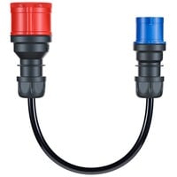 9120087411474 - Adapter für Gemini flex 11 kW CEE rot Drehstrom 16A > CEE blau 16A