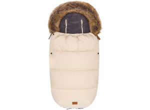 9120123449706 - Fußsack FILLIKID Manaslu Winterfußsack ivory weiß (ivory) Baby Fußsäcke