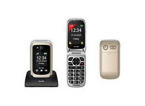 9120124820375 - Bea-fon Silver Line SL720i - 4G Feature Phone - microSD slot - LCD-Anzeige - 240 x 320 Pixel - rear camera 03 MP