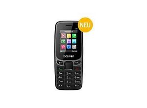 9120124821037 - Bea-fon Classic Line C80 - Feature Phone - Dual-SIM - LCD-Anzeige - 128 x 160 Pixel 03 MP - Schwarz