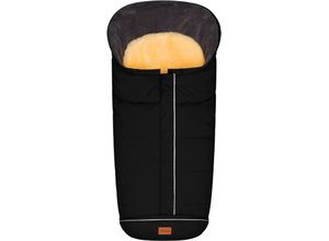 9120129917148 - Fußsack FILLIKID Nanga Winterfußsack Lammfell schwarz schwarz Baby Fußsäcke