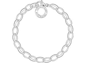 9120700885934 - Charm-Armband THOMAS SABO Classic Groß X0032-001-12-ML Armbänder Gr 18 Silber 925 (Sterlingsilber) silberfarben Damen Charm Armbänder