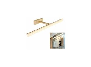 9122943320128 - Amirror Smart Ug - Wandleuchte Badezimmer Badezimmerspiegel LED-Frontleuchte Badezimmer Feuchtigkeitsbeständige Spiegelleuchte 9 W 40 cm Gold