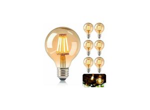 9122943320371 - E27 Retro-Edison-Glühbirnen E27 G80 4 w LED-Edison-Glühbirnen Retro-Filament-Edison-Glühbirnen warmweiße antike Retro-Dekorationsleuchten für