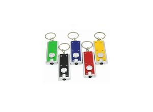 9122943370475 - Mini-Schlüsselanhänger LED-Schlüsselanhänger-Taschenlampe kleines Hundehalsband-Licht in verschiedenen Farben