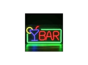 9122943372219 - Amirror Smart Ug - Stück Neon-LED-Bar Neon-Buchstabe Wandkunst Neonlichtschild hübsche USB-Neonlampe für Bar Club Party Deko Geschenk