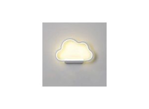 9122943372295 - Amirror Smart Ug - Innenwandleuchte LED-Wandleuchte minimalistisches Design Wolkenform Warmweiß-Naturweiß-Kaltweiß dreifarbig verstellbar