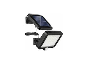 9122943373001 - Amirror Smart Ug - 56 LED-Bewegungsmelder-Solarleuchte für den Außenbereich wasserdichte Solar-Gartenleuchte