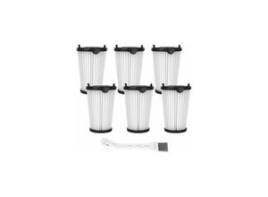 9122943393917 - Amirror Smart Ug - 6er-Pack Filter für Ergorapido aeg CX7 CX7-2 Staubsauger für alle Modelle Ersatz-Hepa-Filter Ersatzfilter und 1 Reinigungsbürste