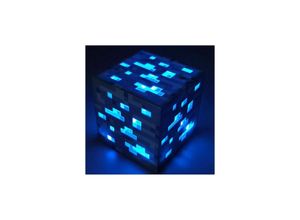 9122943395409 - Amirror Smart Ug - Minecraft Game Miners Nachtlicht wiederaufladbares Taschenlampenspielzeug blau