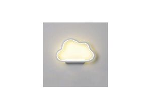 9122943396963 - (Weiß) 14W Innenwandleuchte minimalistisches Design Wolkenform LED-Wandleuchte Wandleuchte für Kinderzimmer