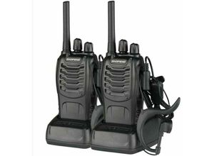 9130872146528 - Tovbmup - Zweiteiliges Walkie-Talkie mit langer Standby-Zeit 5 w Schwarz 115633 cm