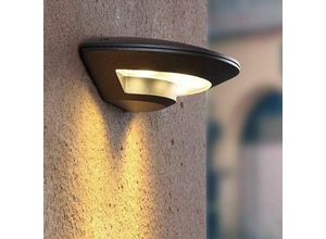 9130872250515 - Tovbmup - Outdoor led Wandleuchte Anthrazit Schwarz 3000K Warmweiß Licht Aluminium IP65 Wasserdicht Veranda Terrasse Garten Korridor Licht