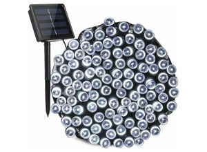 9130872252922 - Solar-Lichterkette 72 Fuß 200 LEDs Halloween-Solar-Lichterkette 8 Muster wasserdichte Outdoor-Gartendekoration