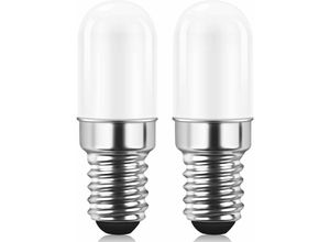 9130872262358 - Tovbmup - E14 led Kühlschranklampe warmweiß 3000K Leuchtmittel für Kühlschrank Salzlampe Nähmaschine nicht dimmbar 2er Pack