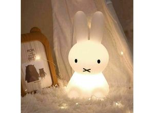 9130872304232 - LED-Nachtlicht leuchtendes Spielzeug Kinderdekoration Silikon-Kaninchen buntes Nachtlicht geeignet für Kindergeschenke Heimdekoration