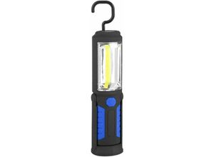 9130872305000 - 2200mAh led cob 650lm 3W Magnetische LED-Taschenlampen Wiederaufladbare LED-Arbeitsleuchte für Autowerkstatt Werkstatt Camping Heimwerken (Blau)