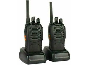 9130872330385 - 88E Langstrecken-Walkie-Talkie【888S Upgrade-Version】 Walkie Talkies Vox wiederaufladbar pmr 446 MHz 1500 mAh 16 Kanäle mit Original-Kopfhörer