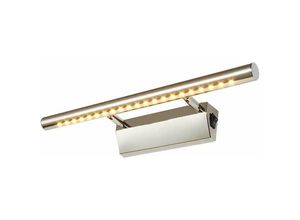 9130872330798 - 5W LED-Spiegel-Frontleuchte – Badezimmerlampe mit wasserdichtem Schalter Make-up-Beleuchtung Edelstahl Wandleuchte Toilette Innenbereich