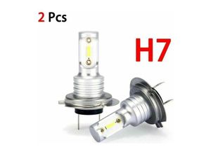 9130872351878 - Tovbmup - H7 LED-Scheinwerferlampen-Kit Fern- Abblendlicht 8000LM 6000K Autoteile