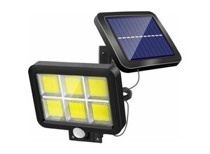 9130872352516 - Tovbmup - Solar-Bewegungssensor-Licht 120LED wasserdichte weiße Beleuchtung Gartenterrasse Tagesparklinie 5m