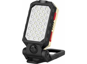 9130872354039 - Wiederaufladbare LED-Arbeitsleuchte magnetische USB-Inspektionsleuchte faltbare Campingleuchte tragbare Taschenlampe mit Magnetfuß und Haken für