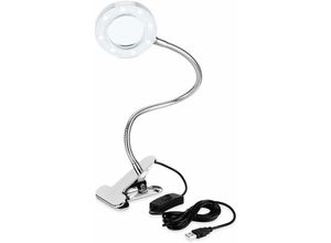 9130872354121 - Tovbmup - LED-Lupenlampe 25-fache tragbare Tattoo-Lampe mit Clip Augenschutz-Tischlampe