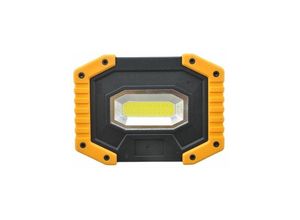 9130872354749 - Tovbmup - 30W wiederaufladbarer LED-Scheinwerfer Baustellen-Arbeitslicht mit 2X Akku 3 Modi tragbare Laterne USB-LED-Scheinwerfer für Camping