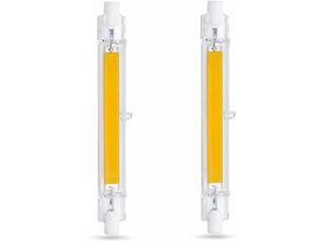 9130872355487 - Tovbmup - R7S LED-Glühbirne 118 mm 20 w Kaltweiß 6000 k 2000 lm nicht dimmbar R7S 118 mm schlanke COB-LED-Glühbirne für Wand- Stehleuchte