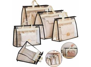 9130872361501 - Handtaschenaufbewahrung Handtaschen-Organizer Aufbewahrungstasche transparent staubdicht Handtaschen-Aufbewahrungstasche zum Aufhängen von