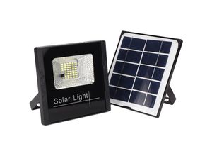 9137779708606 - Maerex - Solarprojektionslicht Solarlampe 44W 44leds 8000k 8-12 Stunden mit Fernbedienung