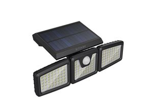 9137784662443 - Maerex - BlitzWolf BW-OLT9 Solar-Außenwandleuchte 400lm 128LED 3000K IP64