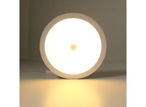 9137784894622 - Insma - 12W Deckenleuchte Licht + led Körper Induktionssensor Deckenleuchte AC85-265V (warmweiß rund 12W) Fantablau