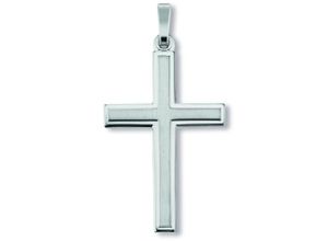 9145546193418 - Ketten-Anhänger Kreuz Anhänger aus 925 Silber Schmuckanhänger Gr Damen Silber 925 (Sterlingsilber) silberfarben (silber) Damen Silber Schmuck